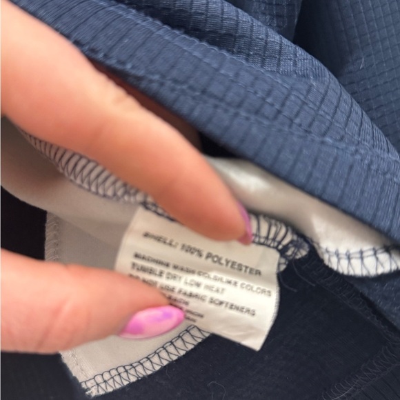 Turfer Virgina 1/4 zip jacket navy size large - Picture 6 of 6